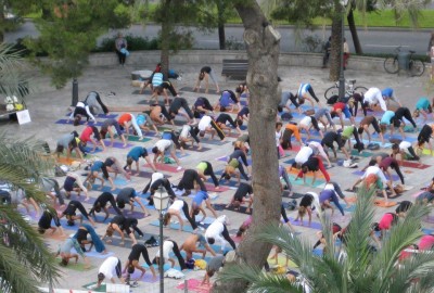 Palma goes Yoga